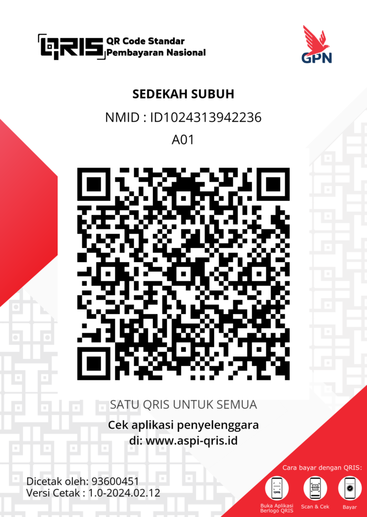 qris sedekah subuh